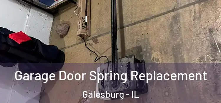  Garage Door Spring Replacement Galesburg - IL